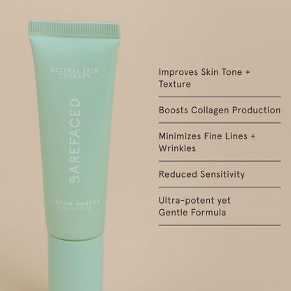 Barefaced Retinal Skin Therapy 30ml – Retinaldehyde & Bakuchiol Serum for Firming, Smoothing & Even Tone