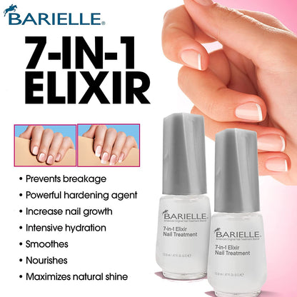 Barielle Miracle Nail Fixers Collection: 4-Piece Nail Strengthening & Cuticle Care Set