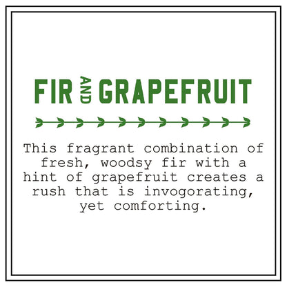BARR-CO Fir & Grapefruit Hand & Body Cream – Woody Citrus Scent, 3.4 oz