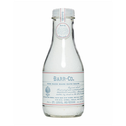 Barr-Co Original Scent Bath Salts – Vanilla Coconut, Oatmeal & Vetiver | 32 oz