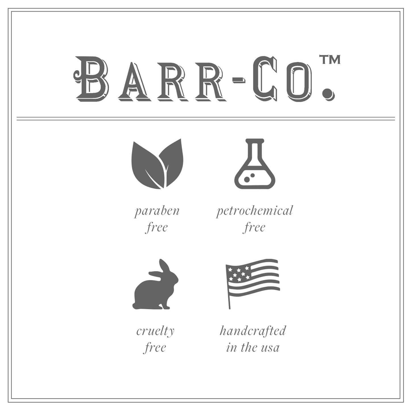 Barr-Co Original Scent Mini Perfume Spray | Creamy Vanilla with Oat & Vetiver, Travel Size