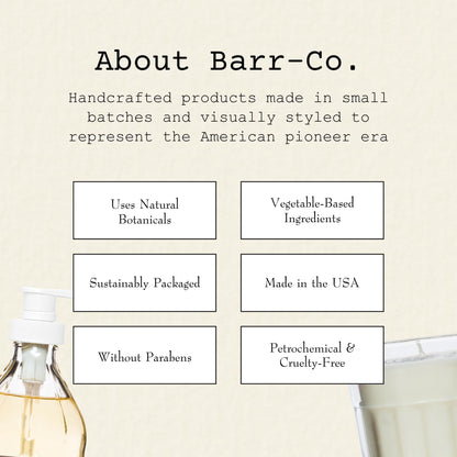 BARR-CO Original Scent Oatmeal Saddle Bar Soap — Triple-Milled, Oatmeal, Vanilla & Vetiver, Shea Moisturizing, 10.5 oz