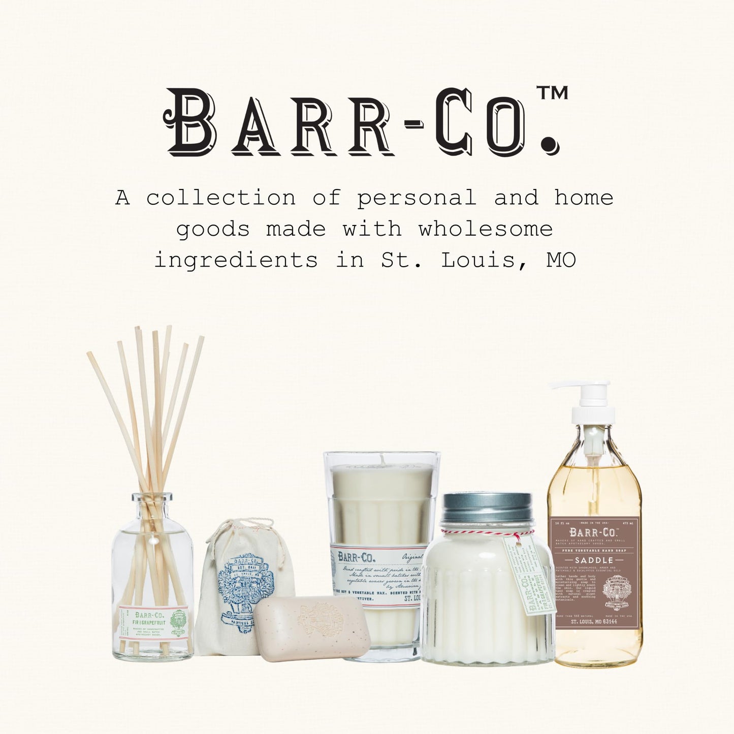 BARR-CO Original Scent Oatmeal Saddle Bar Soap — Triple-Milled, Oatmeal, Vanilla & Vetiver, Shea Moisturizing, 10.5 oz
