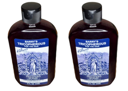 Barry's Tricopherous Liquid Regular for Hair (Black) 8oz – Pack of 2