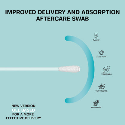 BASE LABORATORIES Keloid Bump Removal Gel Swabs – Piercing Aftercare Gel Swabs (72 Count)