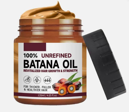 Batana Oil for Hair Growth — 100% Unrefined Organic from Honduras | Scalp & Hair Strength