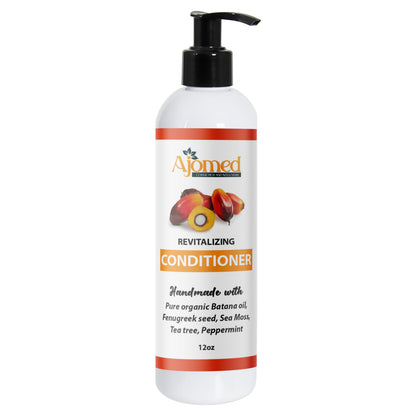 Handmade Batana Oil Shampoo with Sea Moss, Fenugreek & Rosemary | Sulfate-Free & Paraben-Free