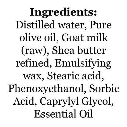 Bates Family Farm Goat Milk Lotion with Peppermint – 8 oz Shea Butter & Essential Oils