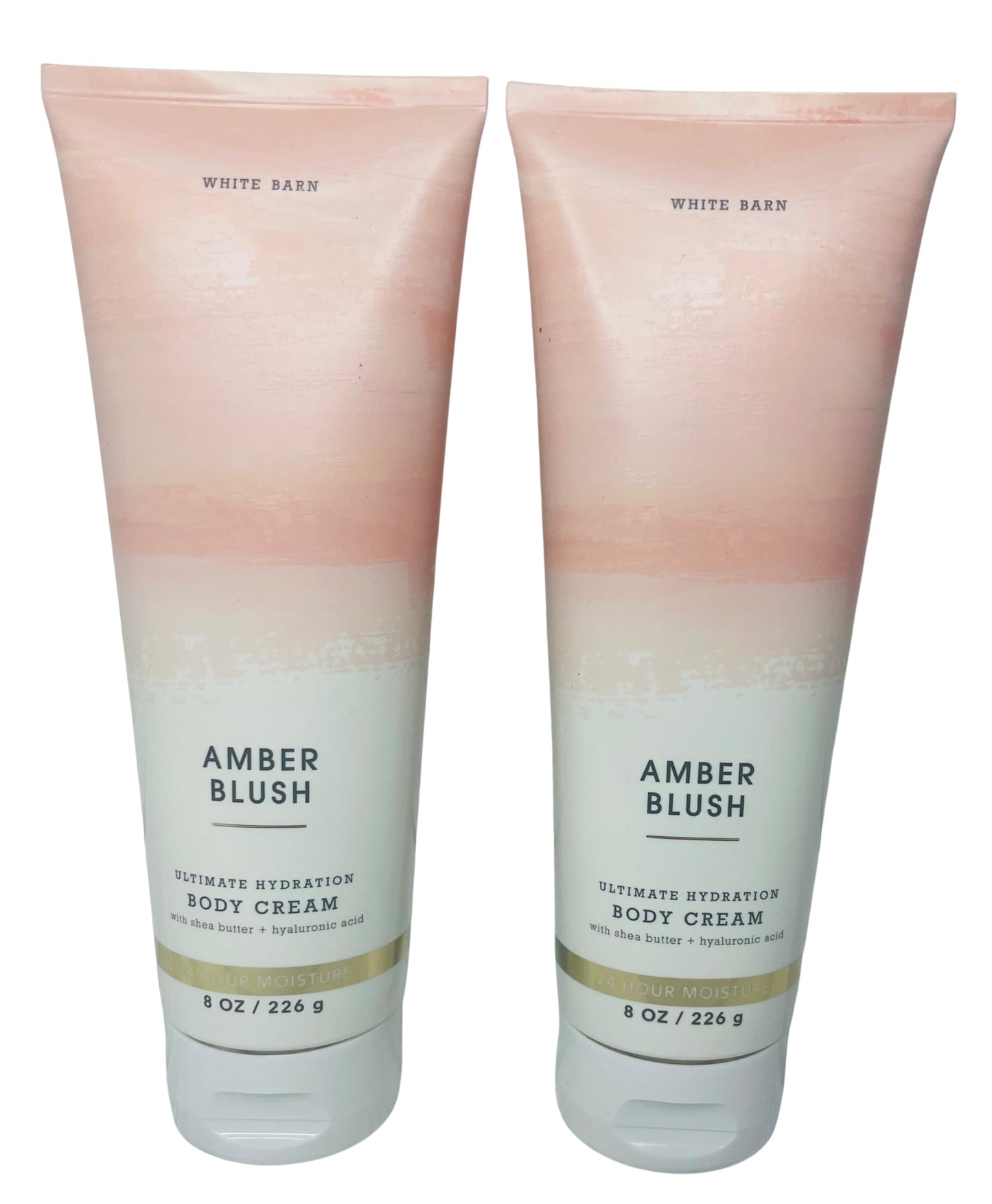 Bath & Body Works Amber Blush Ultimate Hydration Body Cream 2 x 8 oz