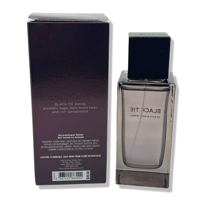 Bath & Body Works Black Tie Cologne for Men 3.4oz – NEW PACKAGING 2022 | Long-Lasting Fragrance