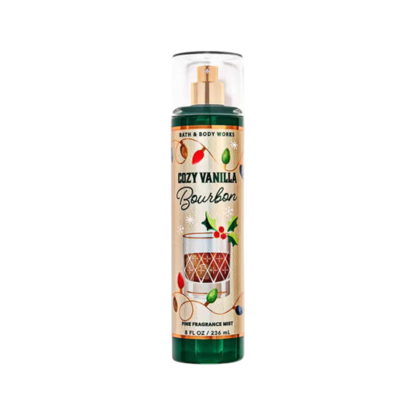 Bath & Body Works Cozy Vanilla Bourbon Fine Fragrance Mist 8 oz