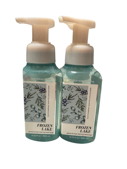 Bath & Body Works Gentle & Clean Foaming Hand Soap 8.75 oz Twin Pack — Frozen Lake