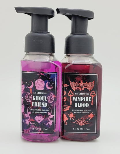 Ghoul Friend & Vampire Blood 2-Pc Hand Soap Bundle | Gentle Foaming, 8.75 fl oz Each