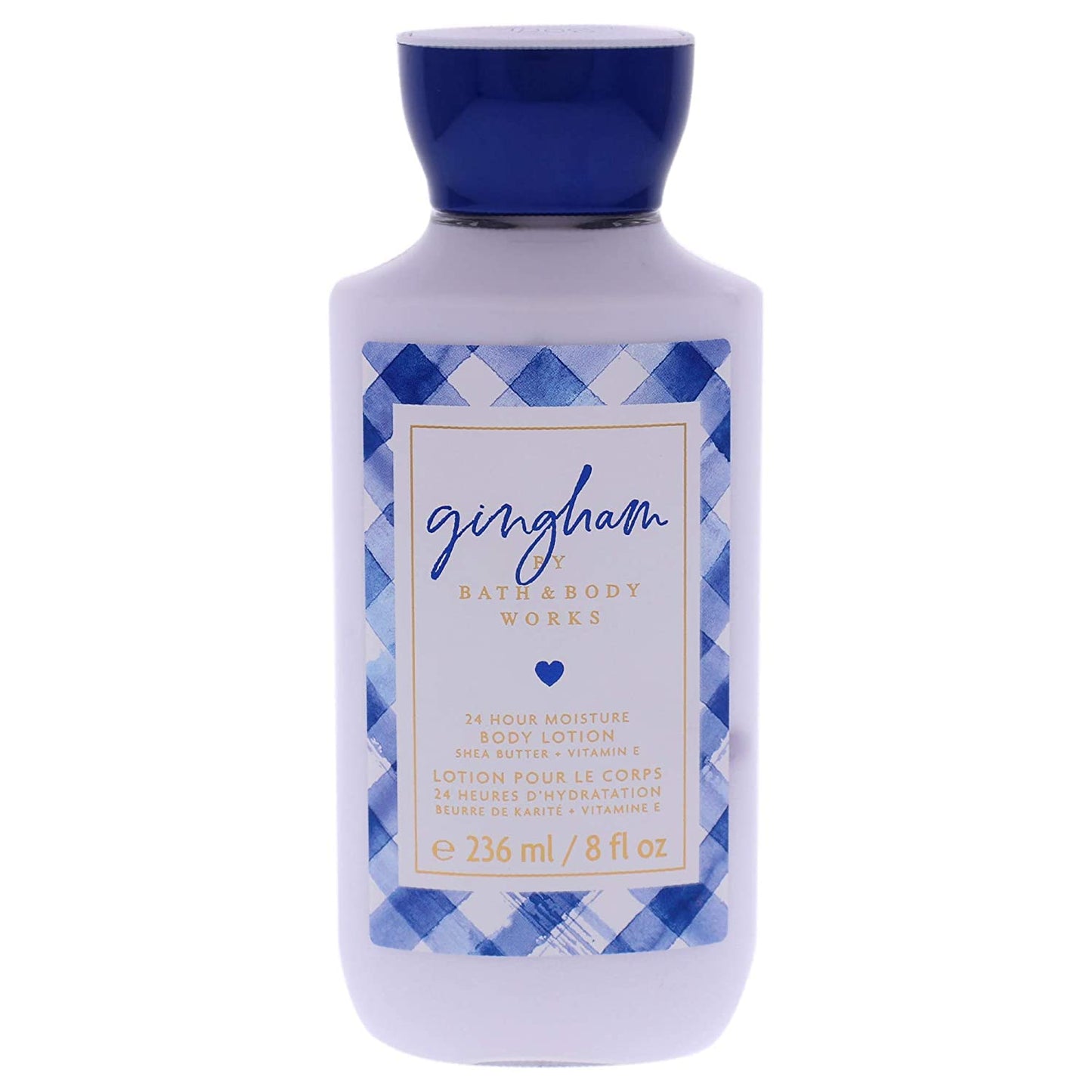 Bath & Body Works Gingham Body Lotion Unisex 8 oz – Hydrating Daily Moisture