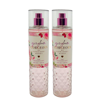 Bath & Body Works Gingham Gorgeous Mist – 8 Fl Oz x 2-Pack (2023 Limited Edition Gift Set)