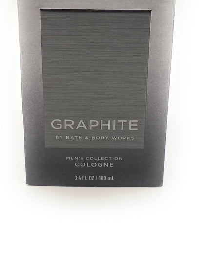 Bath & Body Works Graphite Men's Fragrance Cologne Spray 3.4 oz – 2019 Edition