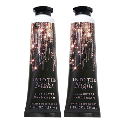 Bath & Body Works Into The Night Hyaluronic Acid Hydrating Hand & Body Cream 2-Pack, 1.0 Fl Oz Each