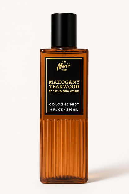 Bath & Body Works Mahogany Teakwood Cologne Mist – 8 oz | Woodsy Lavender Scent