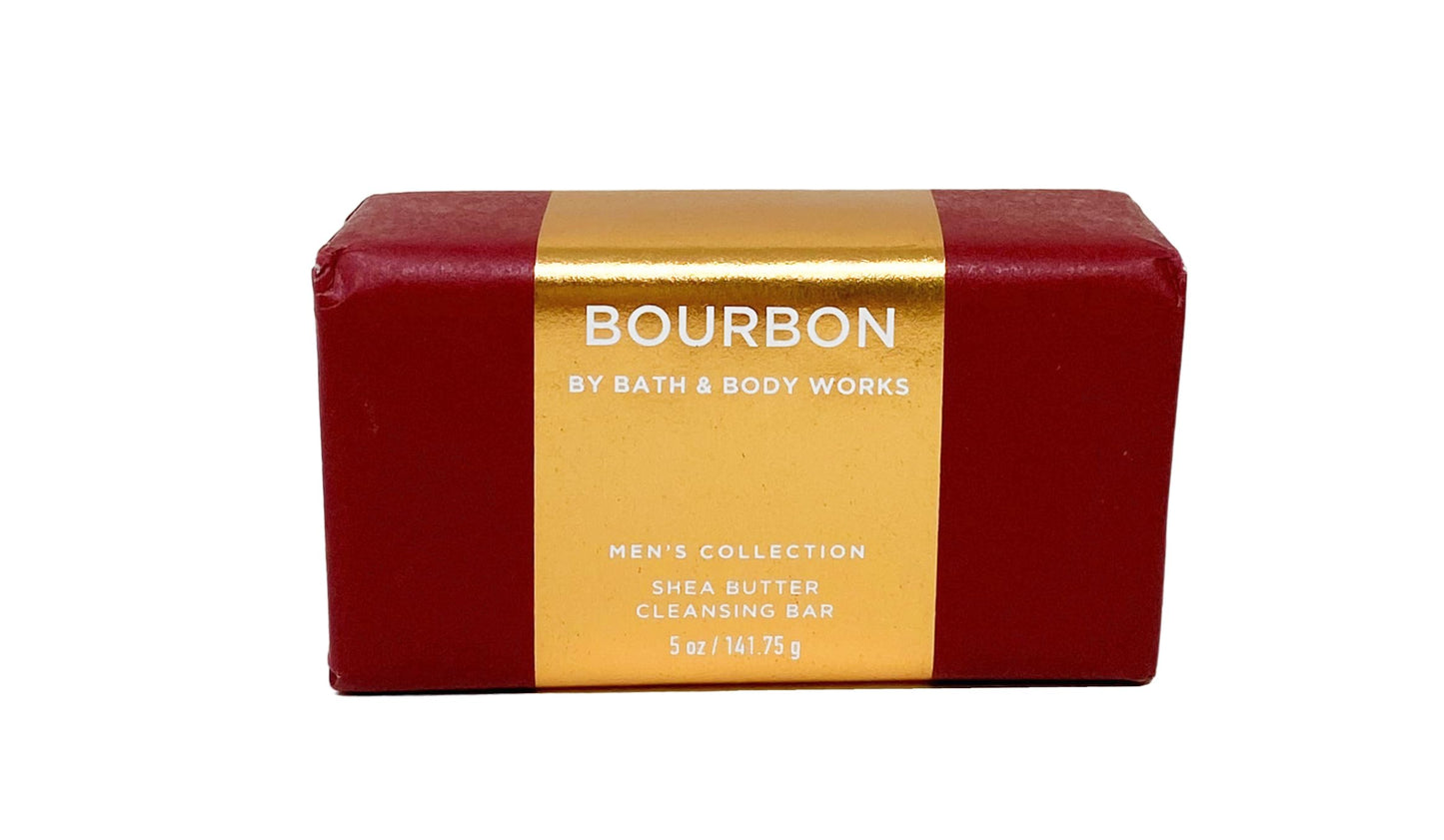 Bath & Body Works Men’s Bourbon Cleansing Bar – 2 Pack | Shea Butter