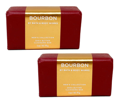Bath & Body Works Men’s Bourbon Cleansing Bar – 2 Pack | Shea Butter