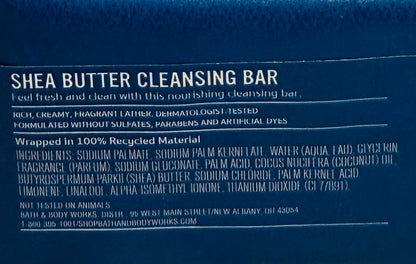 Bath & Body Works Men's Ocean 3-in-1 Wash + Shea Butter Bar – 10 oz + 5 oz