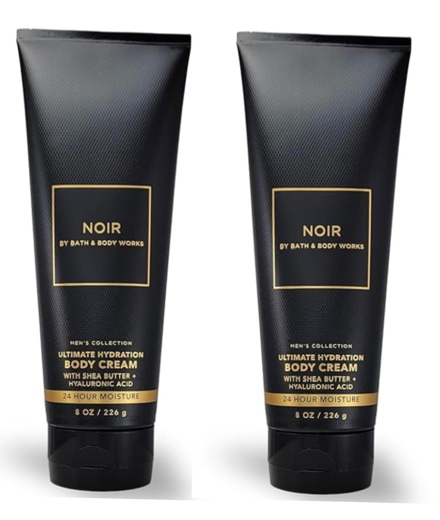 Bath & Body Works Noir Ultimate Hydration Ultra Shea Body Cream 8 Oz – 2 Pack (Men)