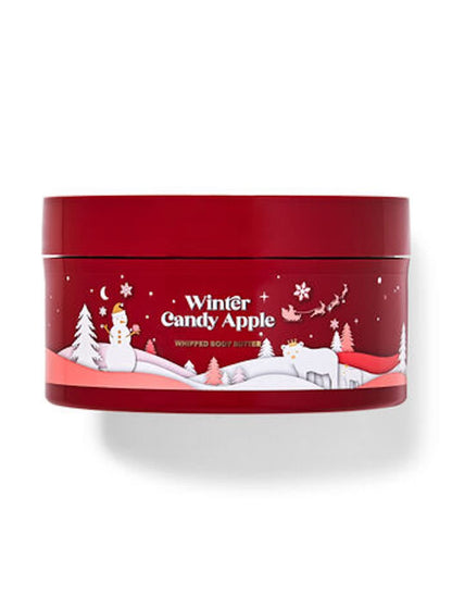 Bath & Body Works Winter Candy Apple Butter with Shea & Cocoa Butter – 6.5 oz