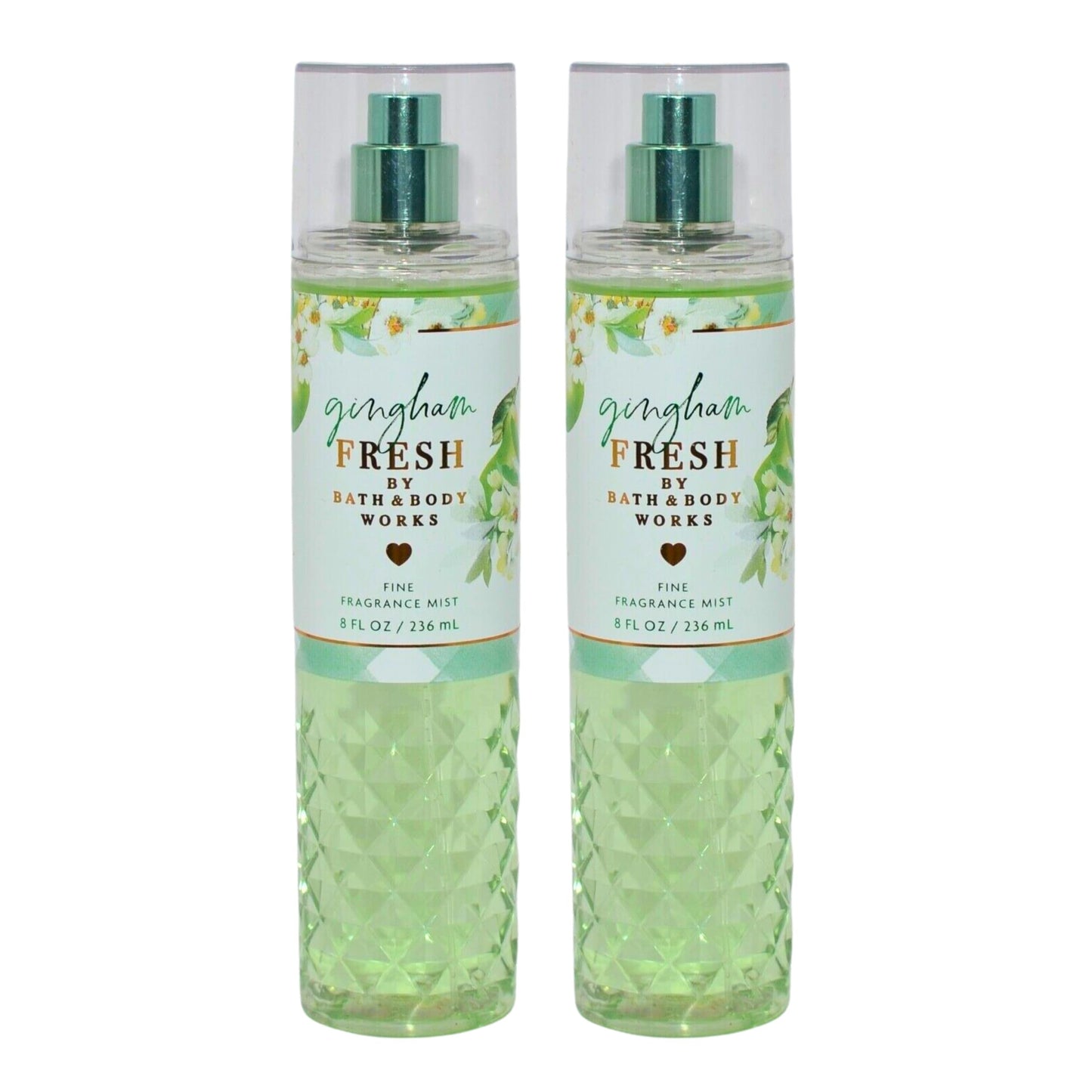 Bath & Body Works Fine Fragrance Mists – Gingham Fresh, Set of 2 (8oz Each)