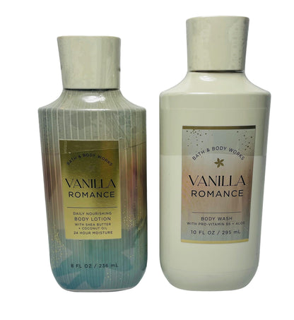 Bath & Body Works Vanilla Romance: Body Wash & Lotion 2-Piece Set