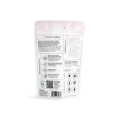Bathorium Eucalyptus Apothecary Crush – Post-Workout Bath Soak, Eucalyptus & Tea Tree Oils, 21 oz