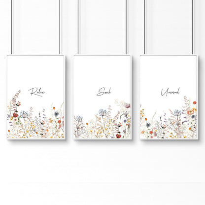 Bathroom Art | Set of 3 wall art prints