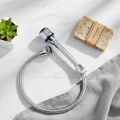 360° Rotatable Faucet Extender with 2 Spray Modes Water Saving Kitchen Tap Bubbler