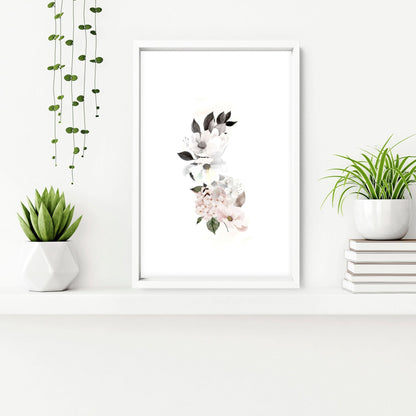 Bathroom prints framed | set of 3 wall art prints