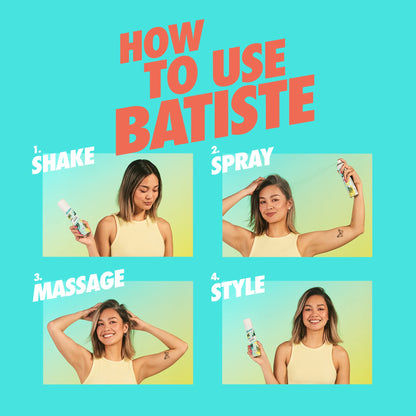 Batiste Bare Dry Shampoo – Refreshing Oil-Control for Fresh Hair (5.71 oz)