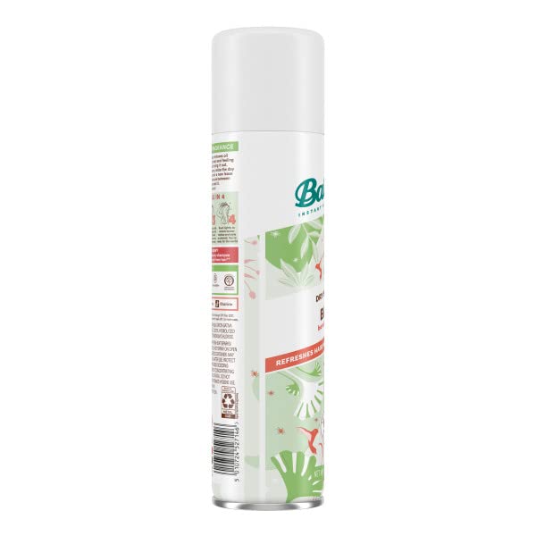 Batiste Bare Dry Shampoo – 5.71 oz (Pack of 2) for Instant Refresh and Oil Absorption