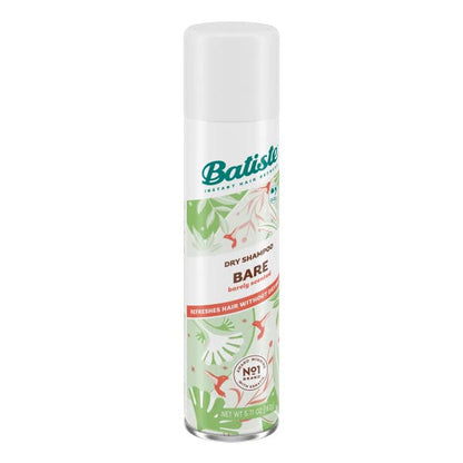 Batiste Bare Dry Shampoo – 5.71 oz (Pack of 2) for Instant Refresh and Oil Absorption