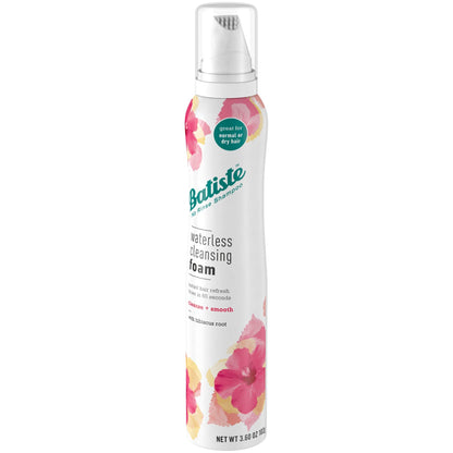 Batiste Waterless Foam Cleanse & Smooth with Hibiscus Root – 3.6 oz