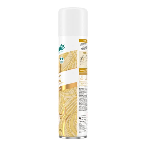 Batiste Dry Shampoo Blonde – Brilliant Blonde, 3.81 Fl oz, Pack of 2