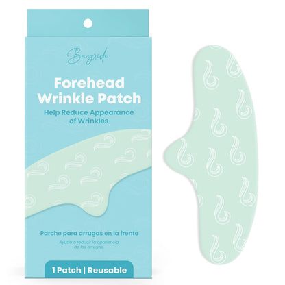 Bayside Forehead Wrinkle Patches – Reusable Non-Invasive Treatment with Storage Tin