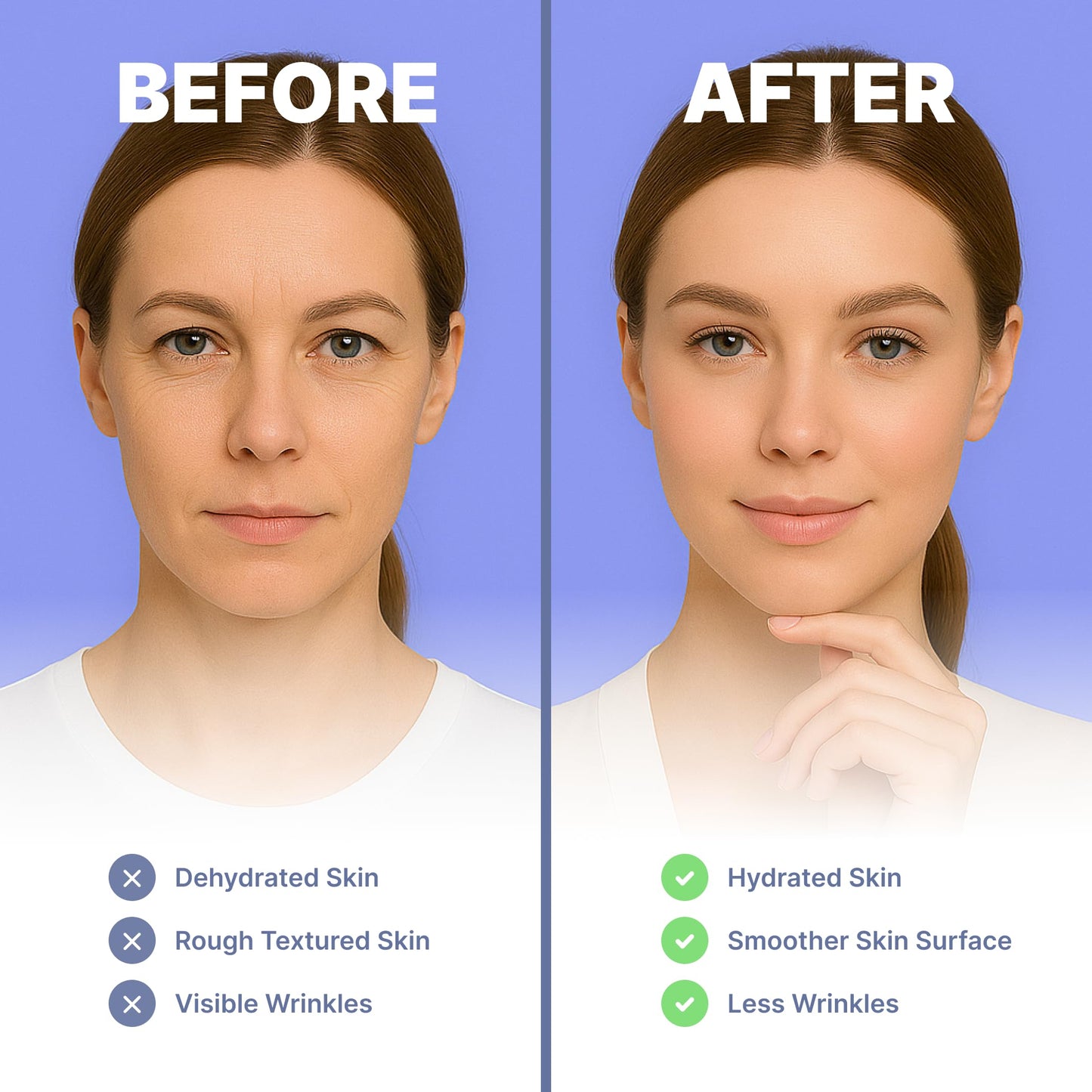 Bayside Crows Feet Patches – Retinol, Niacinamide & Collagen for Eyes & Forehead