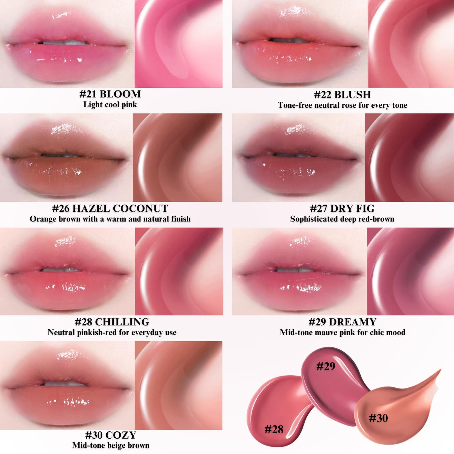 BBIA Glow Tint Lip Plumping Gloss – Vivid Color, Moisturizing, Lightweight & Non-Sticky | Korean Makeup by BBIA