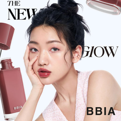 BBIA Glow Tint Lip Plumping Gloss – Vivid Color, Moisturizing, Lightweight & Non-Sticky | Korean Makeup by BBIA