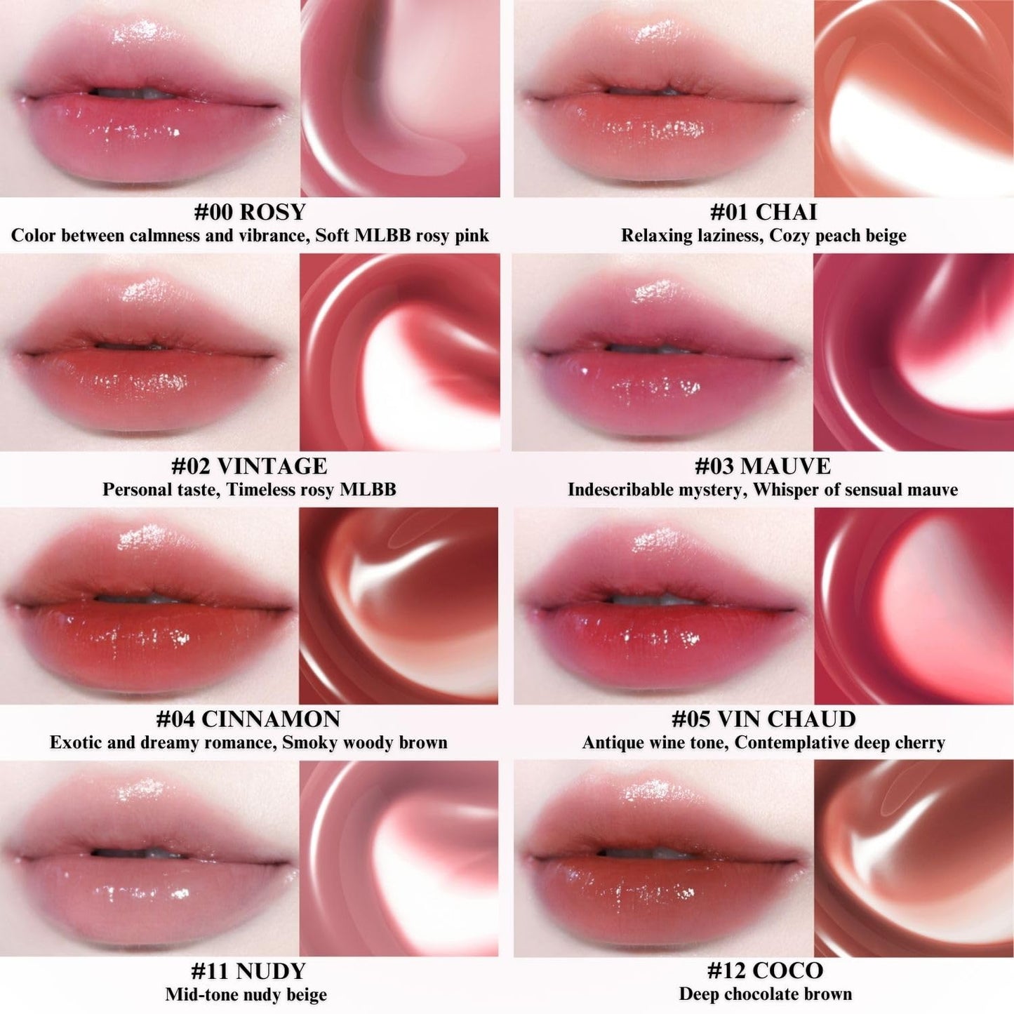 BBIA Glow Tint Lip Plumping Gloss – Vivid Color, Moisturizing, Lightweight & Non-Sticky | Korean Makeup by BBIA