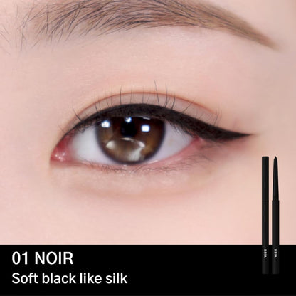 BBIA Last Auto Gel Eyeliner No.01 Noir – 17 Color Range, Multi-Use, Longwear & Waterproof Mechanical Eyeliner