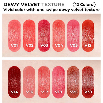 BBIA Last Velvet Tint NEW – Soft Creamy Matte Lip Stain, Velvety Texture & Long-Lasting Pigment (V39 Feign Longing)