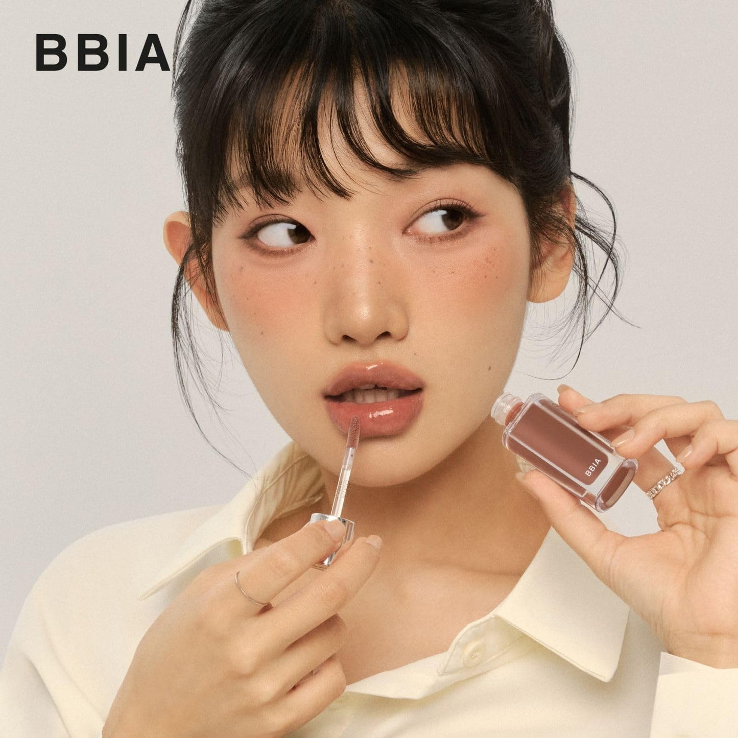 BBIA Over Glaze Lip Gloss – Plumping, Glassy Shine Lip Tint | Vegan Korean Beauty (02 FIG SYRUP)