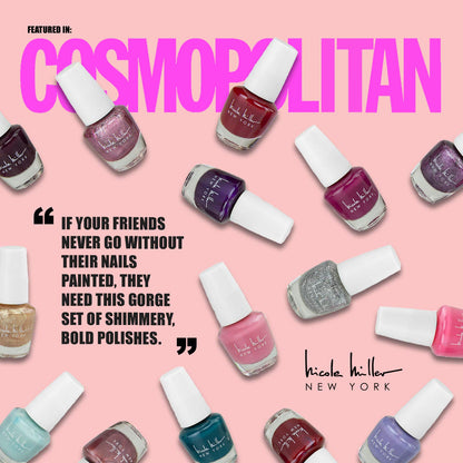 B.C BEAUTY CONCEPTS Nicole Miller Nail Polish Set — 14 Mini Colors