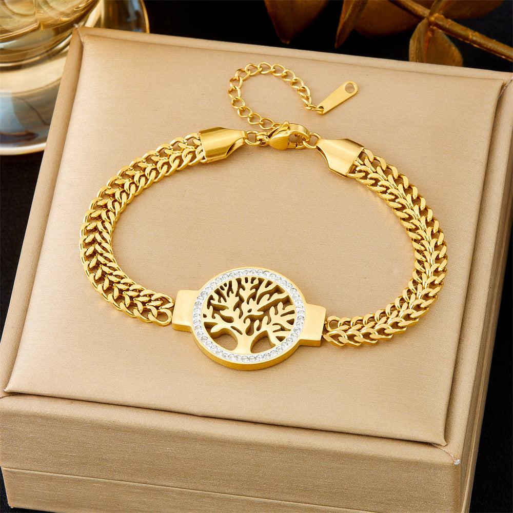 Luxury Women’s Titanium Steel Bracelets