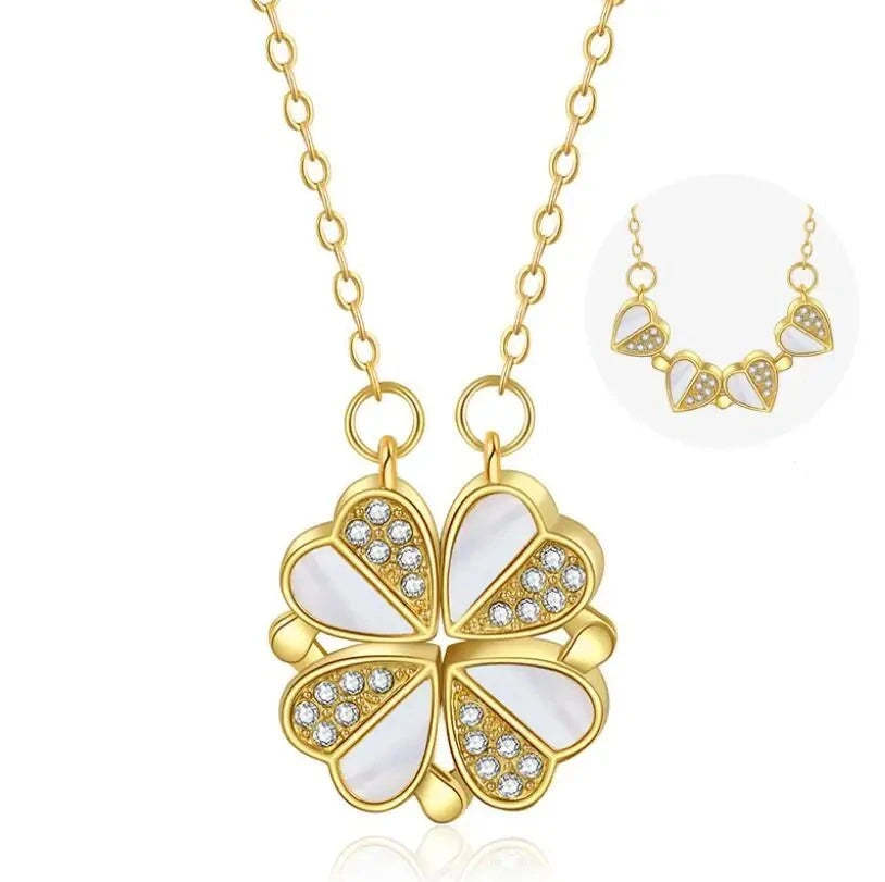 Four-Leaf Clover Pendant Necklace