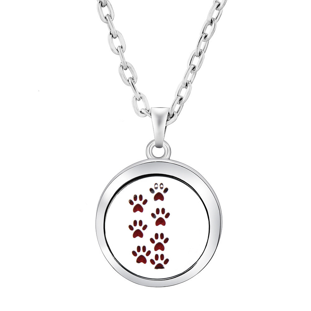 Perfume Locket Necklace